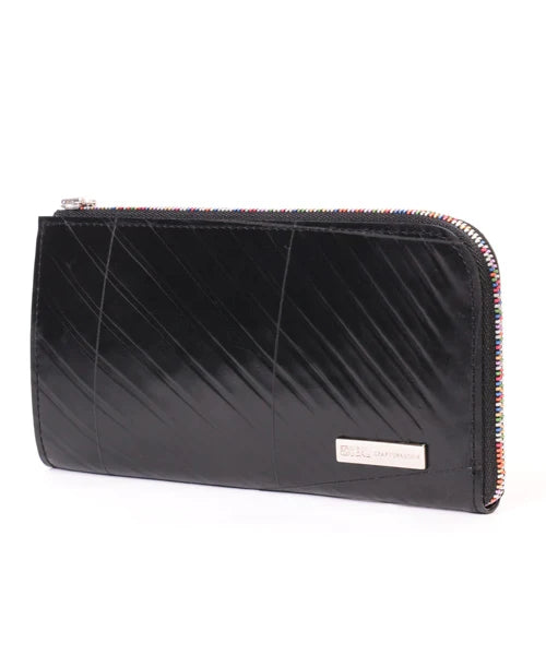 L-Shape Zipper Long Wallet / Multi-color