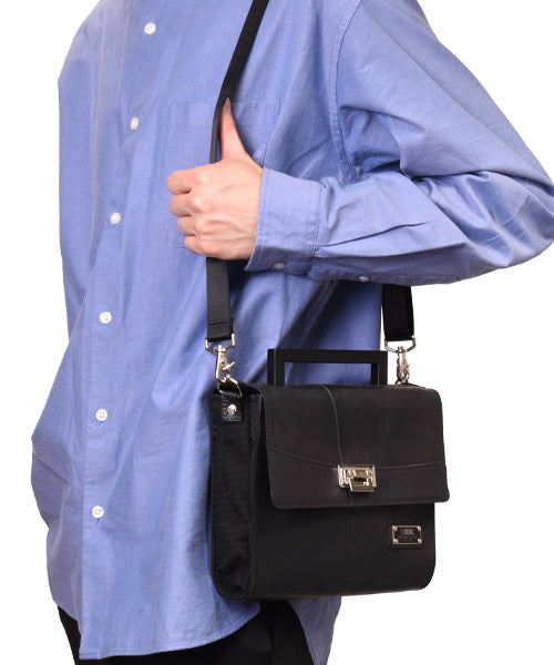 Square Handle Shoulder Bag