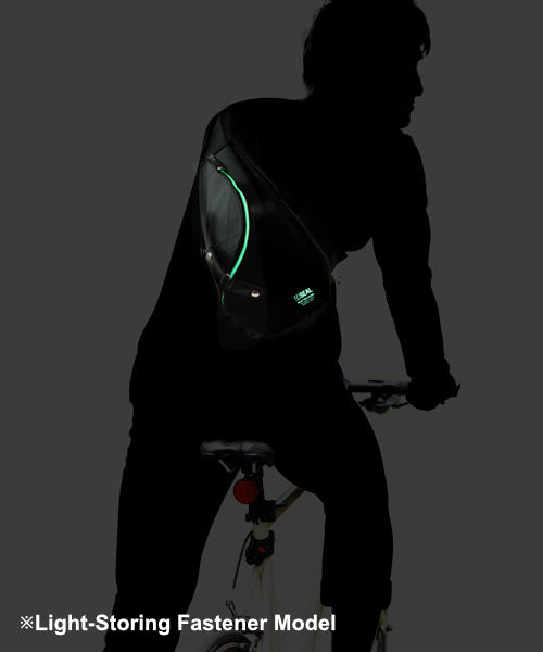 One shoulder bag spiral night ride model