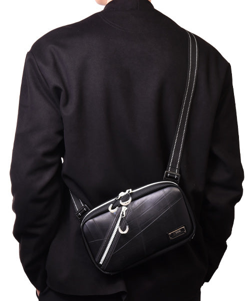 Organizer shoulder bag night ride model