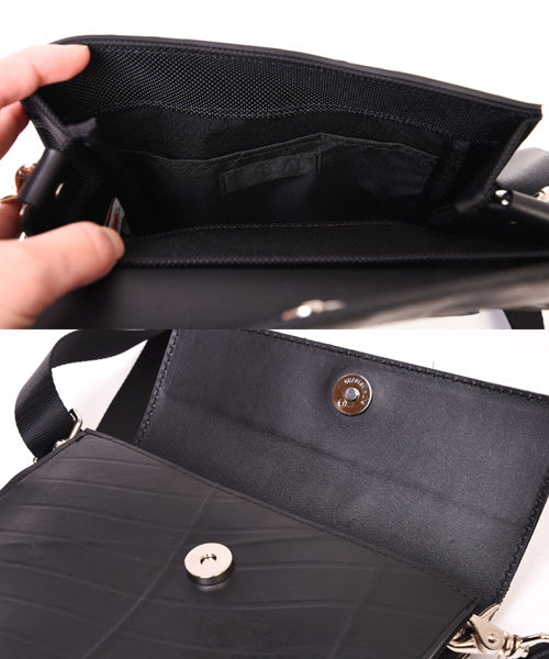 Kiss Lock Square Shoulder Bag