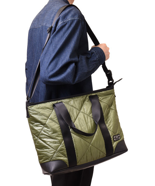 Fujikura Koso Collaboration / Quilted tote BAG 2