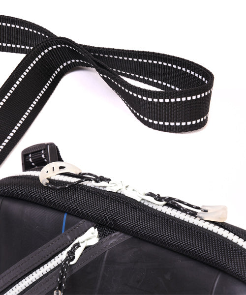 Organizer shoulder bag night ride model