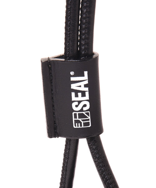 Leather cord shoulder bag