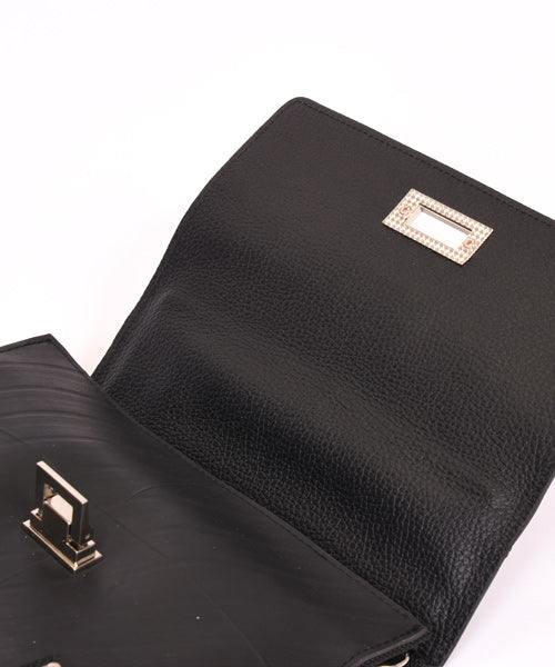 Square Handle Shoulder Bag