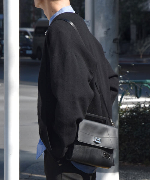 Square Handle Shoulder Bag