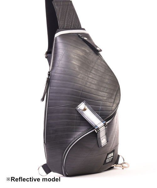 One shoulder bag spiral night ride model