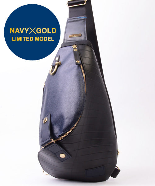 Morino Hanpu collaboration / one shoulder bag spiral