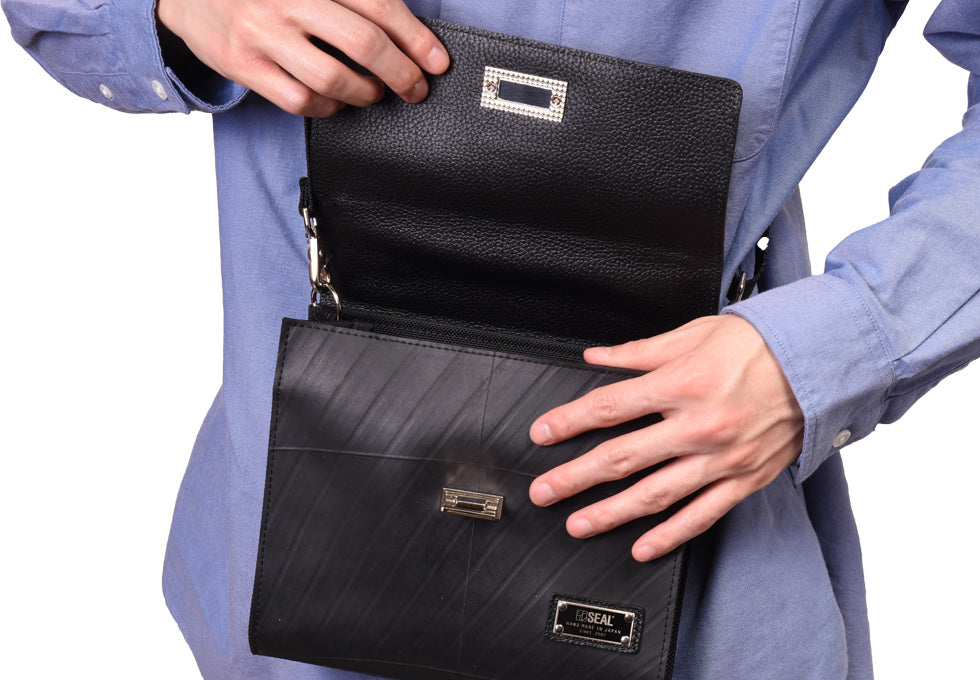 Square Handle Shoulder Bag