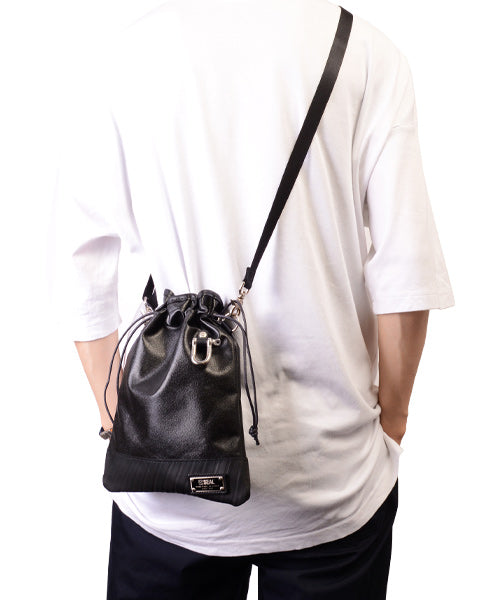 Morino Hanpu Collaboration / Drawstring Sacoche 가방