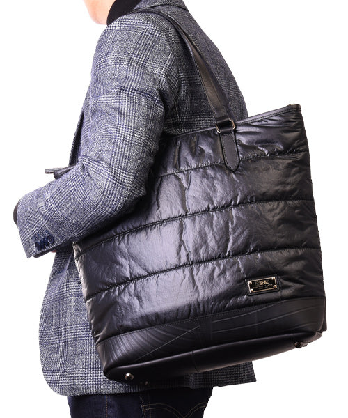 Fujikura Koso Collaboration / Vertical Quilted Tote Bag AIR MODEL