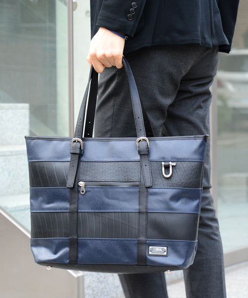 모리노 한푸 콜라보레이션 / 보더 토트백