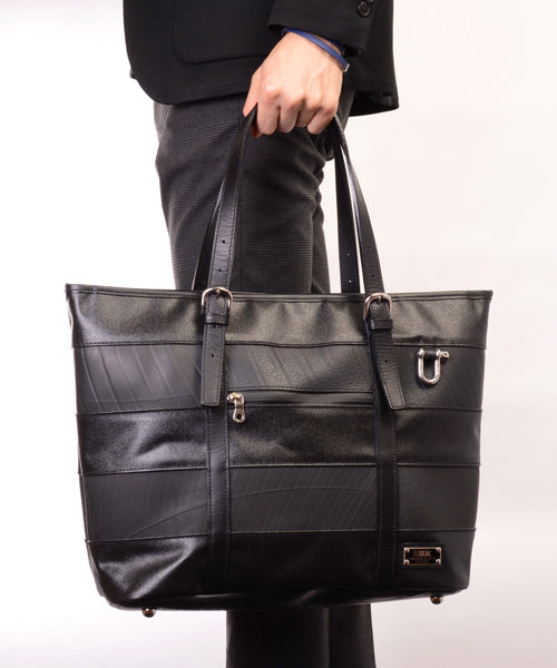 모리노 한푸 콜라보레이션 / 보더 토트백