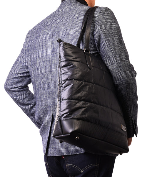 Fujikura Koso Collaboration / Vertical Quilted Tote Bag AIR MODEL