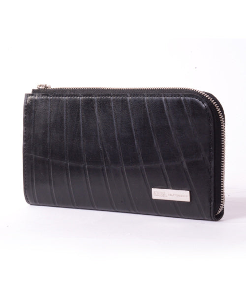 L-Shape Zipper Long Wallet