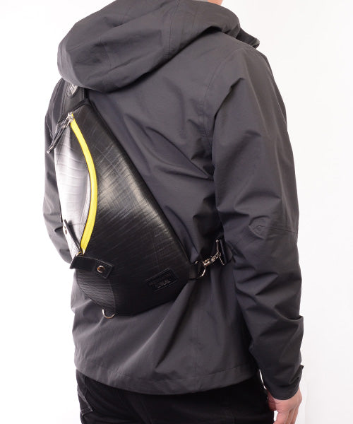 Arqueonautas collaboration / one shoulder bag spiral