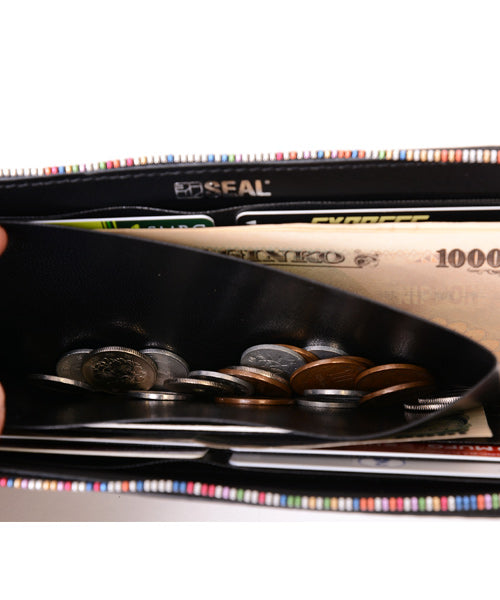 L-Shape Zipper Long Wallet / Multi-color