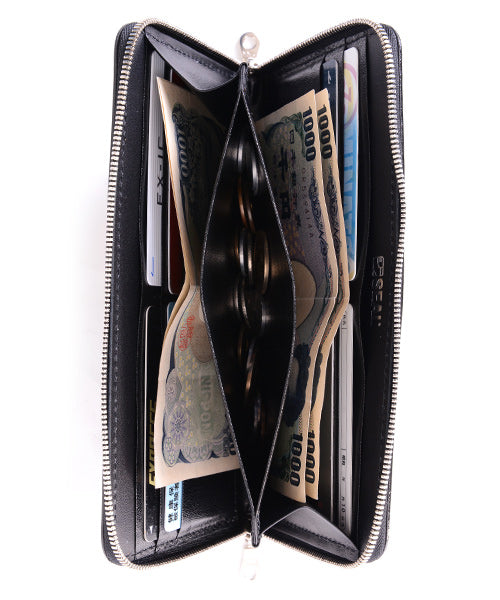 초박형 라운드 지퍼 지갑