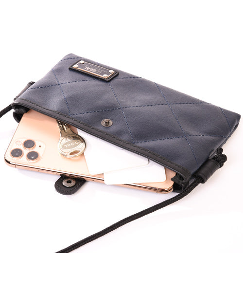 Morino Hanpu Collaboration / Quilted Mobile Pouch