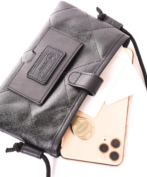 Morino Hanpu Collaboration / Quilted Mobile Pouch