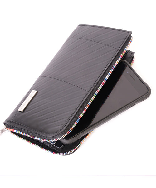 L-Shape Zipper Long Wallet / Multi-color
