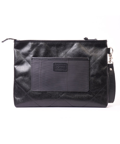 Morino Hanpu Collaboration / Quilted Clutch Bag