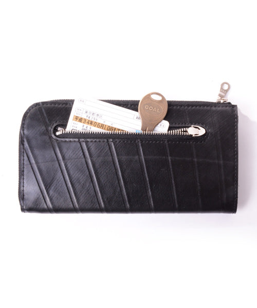 L-Shape Zipper Long Wallet