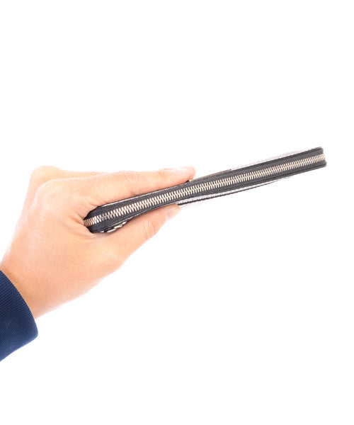 초박형 라운드 지퍼 지갑