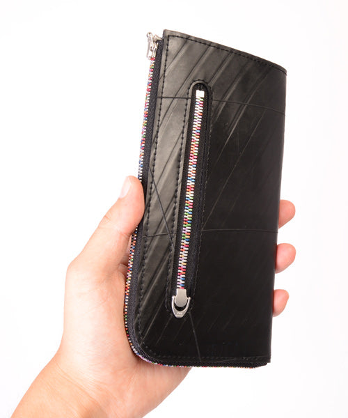 L-Shape Zipper Long Wallet / Multi-color