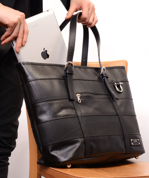 모리노 한푸 콜라보레이션 / 보더 토트백