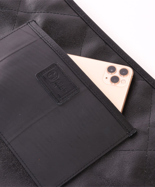 Morino Hanpu Collaboration / Quilted Clutch Bag