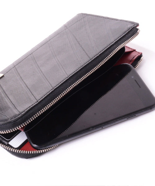 L-Shape Zipper Long Wallet