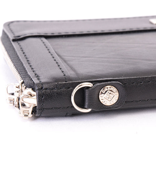 초박형 라운드 지퍼 지갑