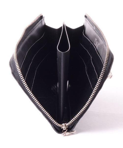 L-Shape Zipper Long Wallet