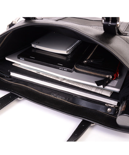 모리노 한푸 콜라보레이션 / 보더 토트백