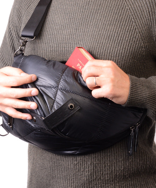 Fujikura Koso collaboration / one shoulder bag spiral AIR MODEL