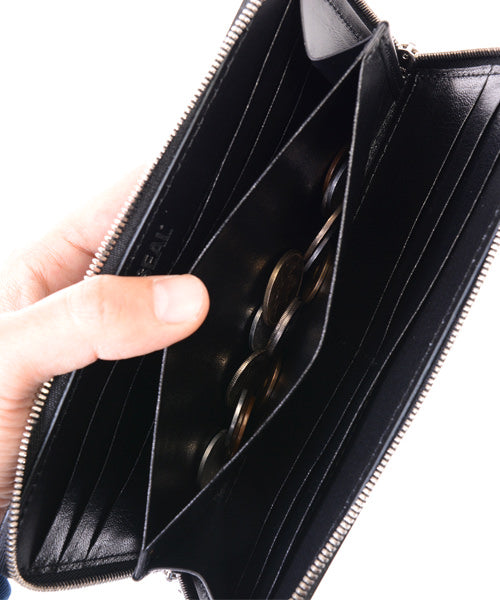 초박형 라운드 지퍼 지갑