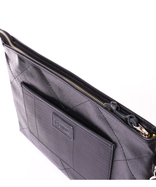 Morino Hanpu Collaboration / Quilted Clutch Bag