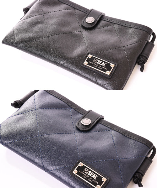 Morino Hanpu Collaboration / Quilted Mobile Pouch