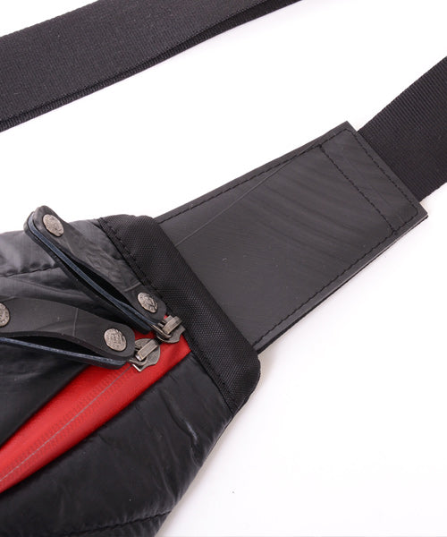 Fujikura Koso collaboration / one shoulder bag spiral AIR MODEL