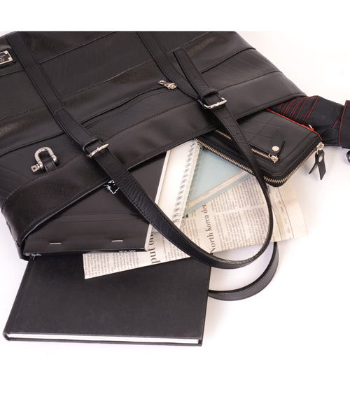 모리노 한푸 콜라보레이션 / 보더 토트백