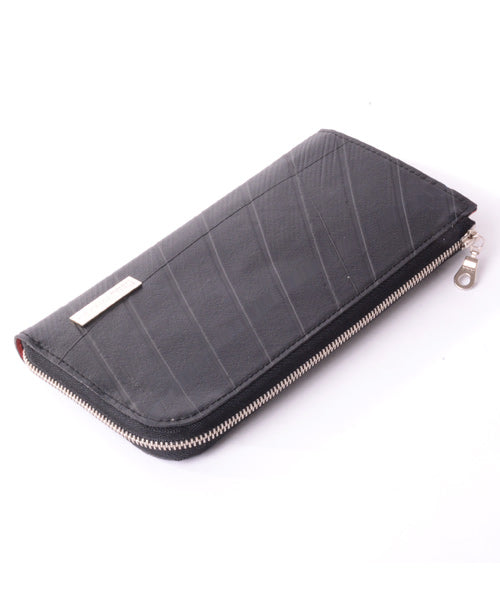 L-Shape Zipper Long Wallet