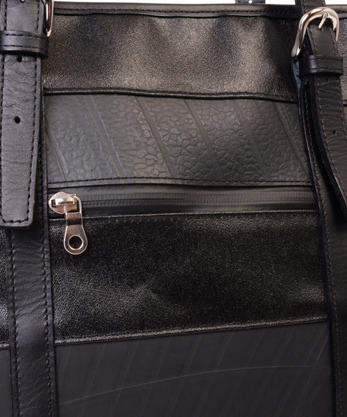 모리노 한푸 콜라보레이션 / 보더 토트백