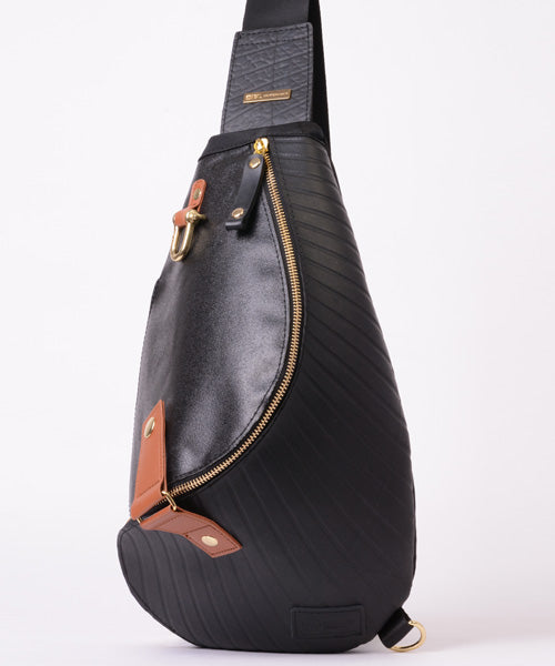 Morino Hanpu collaboration / one shoulder bag spiral