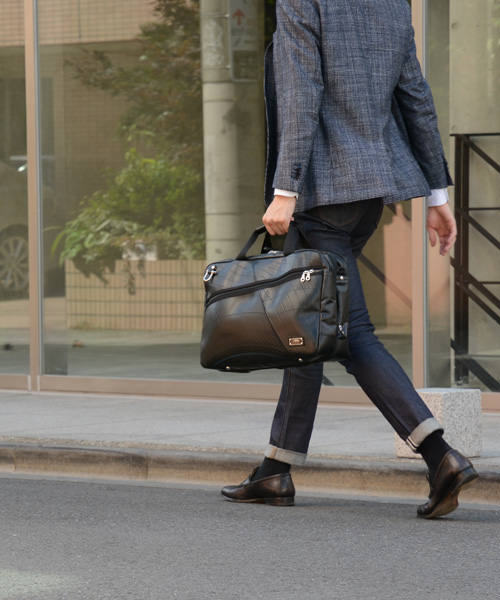 모리노 한푸 콜라보레이션 / 확장형 3way 비즈니스백