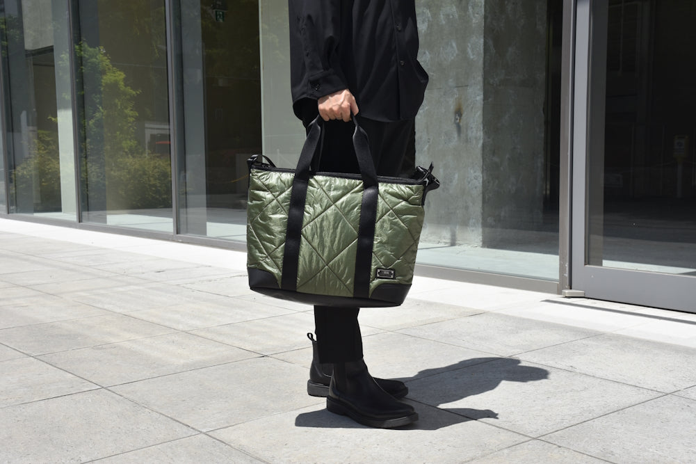 Fujikura Koso Collaboration / Quilted tote BAG 2