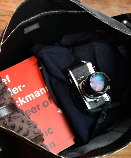 Morino Hanpu Collaboration / Travel Boston Bag