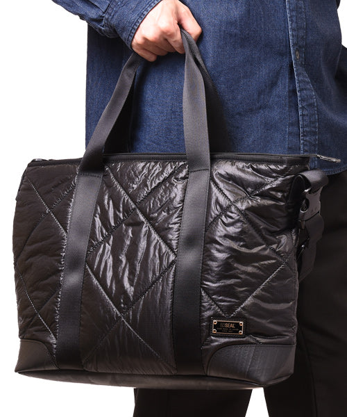 Fujikura Koso Collaboration / Quilted tote BAG 2