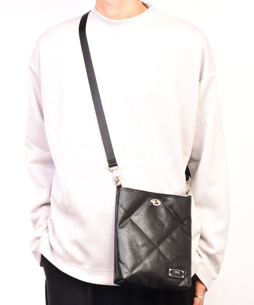 Morino Hanpu Collaboration / Quilted Shoulder Bag