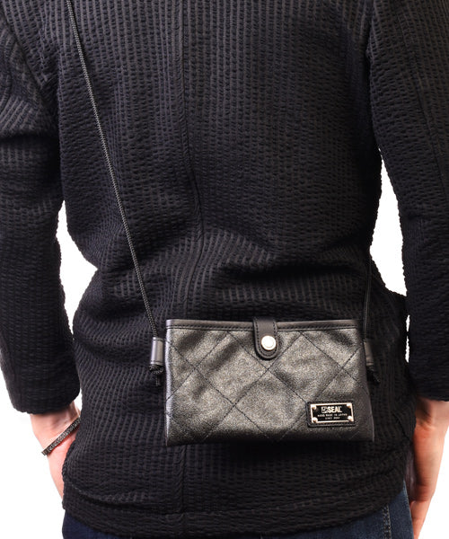 Morino Hanpu Collaboration / Quilted Mobile Pouch